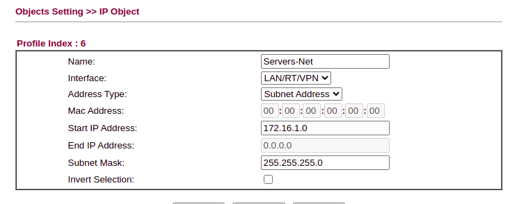 IP Objects